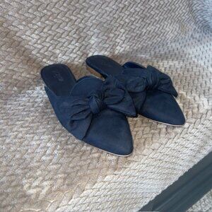 J.Crew navy blue flats